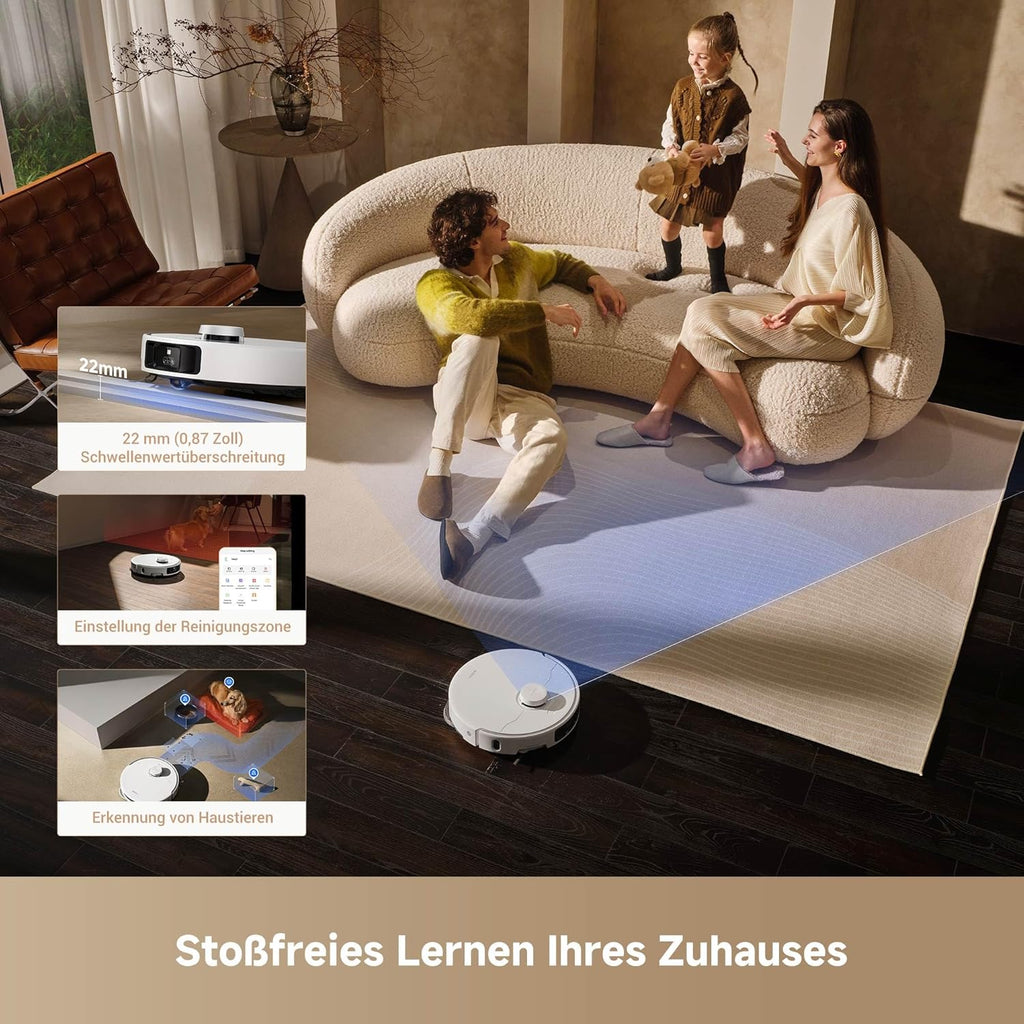 MOVA P50 Pro Ultra Saugroboter mit Wischfunktion und HEPA 700W