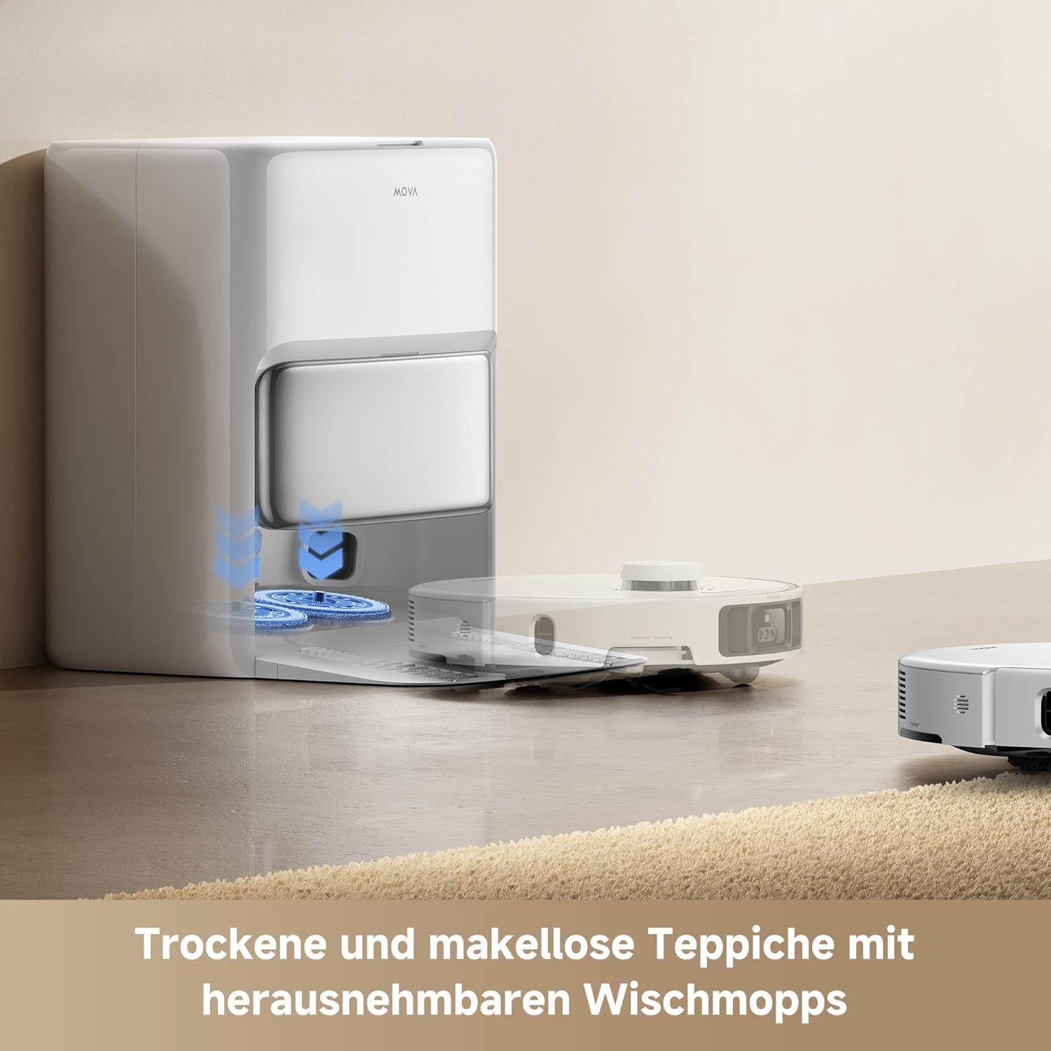 MOVA P50 Pro Ultra Saugroboter mit Wischfunktion und HEPA 700W